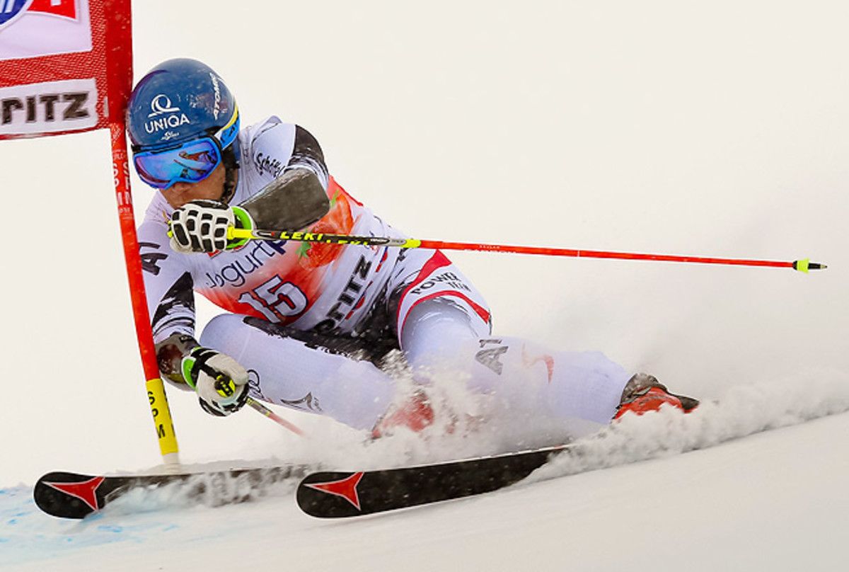 Austria's Benjamin Raich was pegged to carry the flag for Austria in the opening ceremonies, but his plans changed.