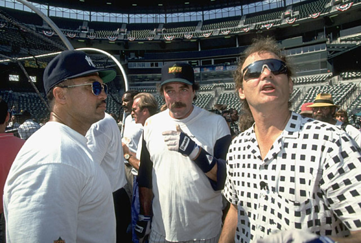 Reggie Jackson, Tom Selleck and Bill Murray