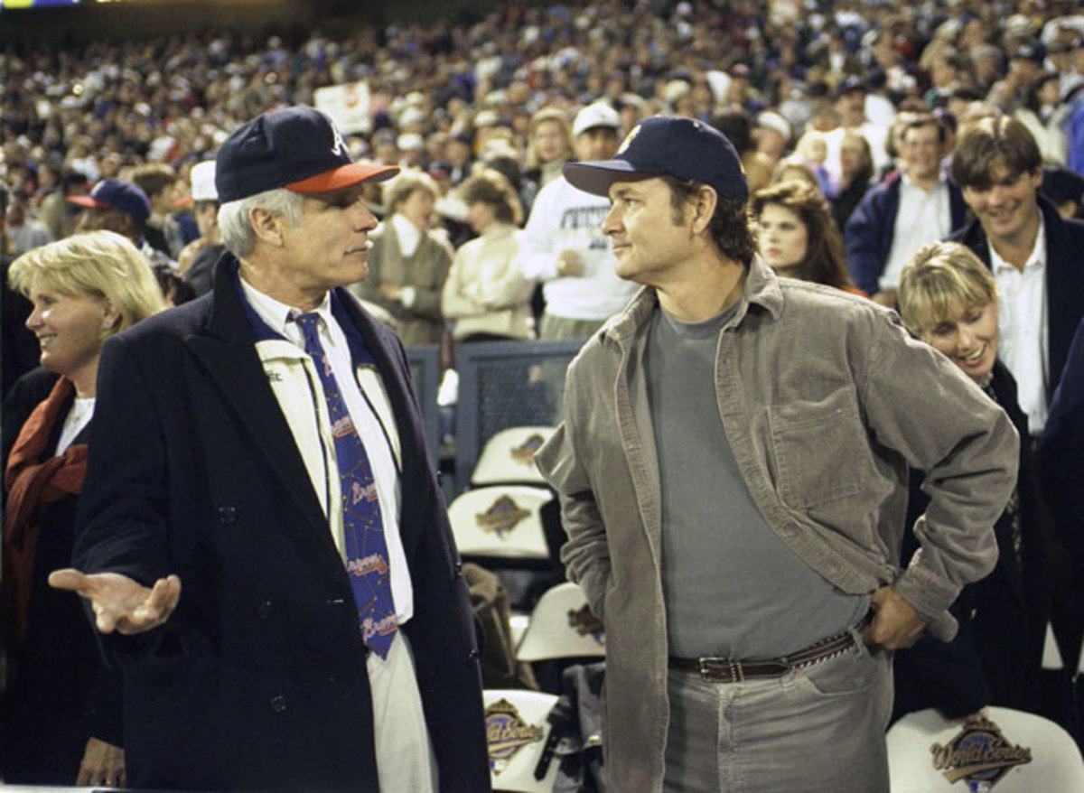 Ted Turner and Bill Murray