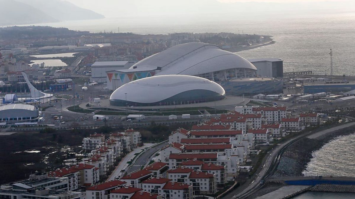 The large footprint of Sochi's Olympic park has created some problems for reporters. 