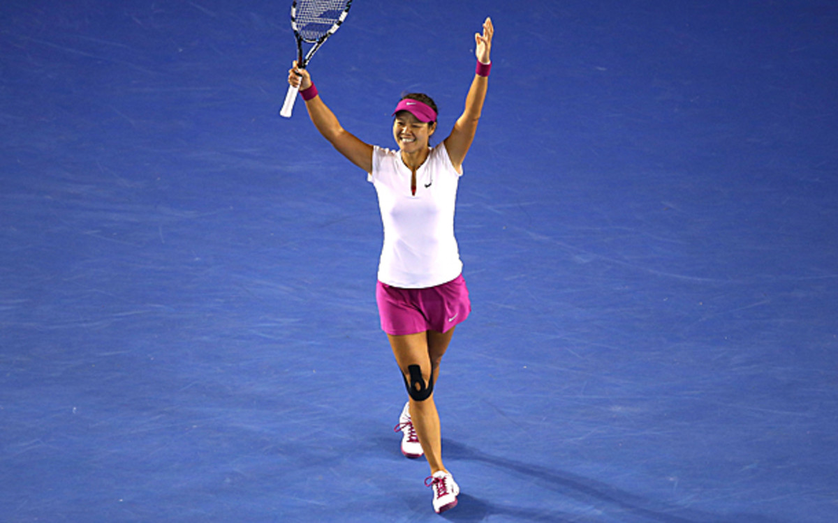 Li Na is finally the champion in Melbourne Park. (Quinn Rooney/Getty Images)