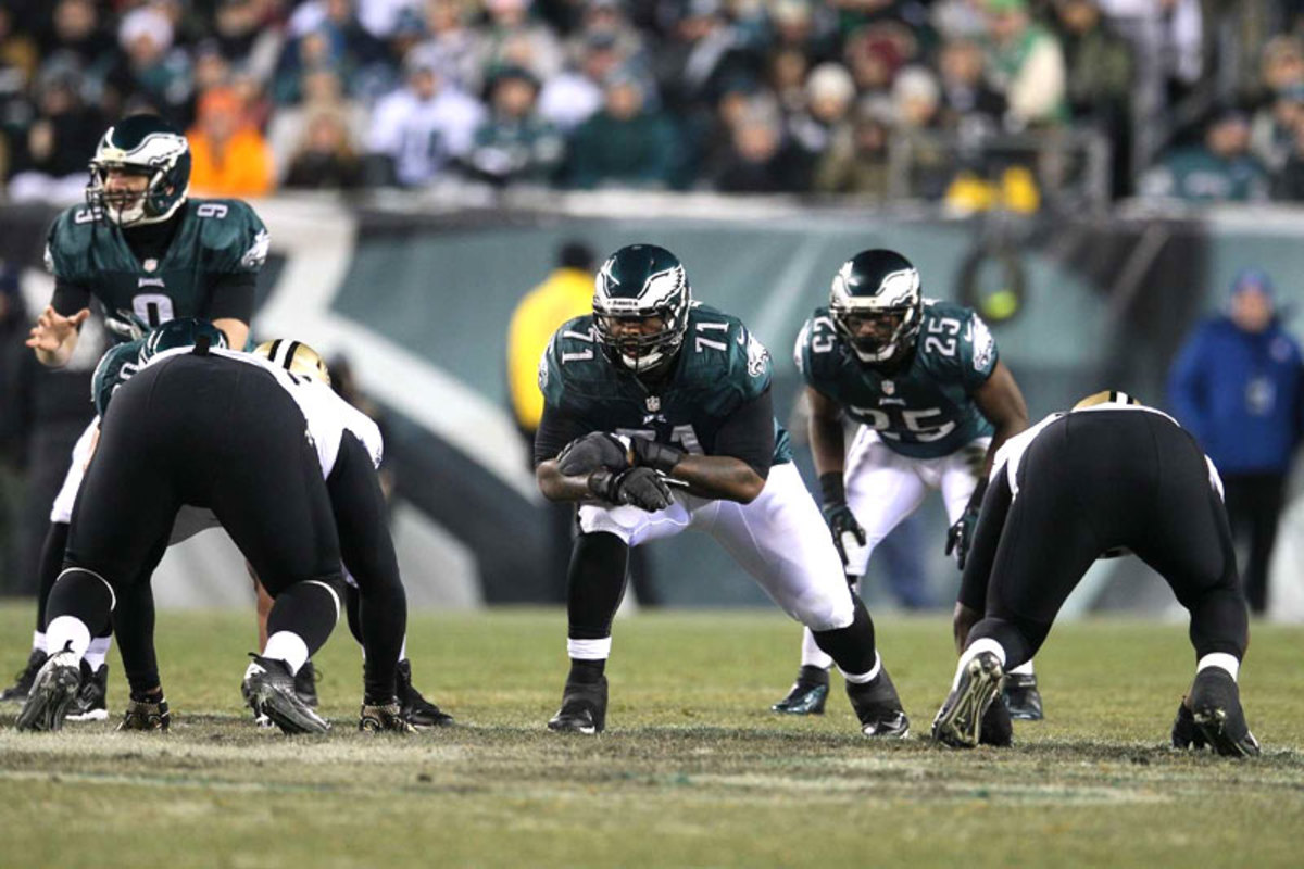 The Eagles’ decision to keep Jason Peters and several other key contributors bodes well for Year 2 under Chip Kelly. (Damian Strohmeyer for SI/The MMQB)
