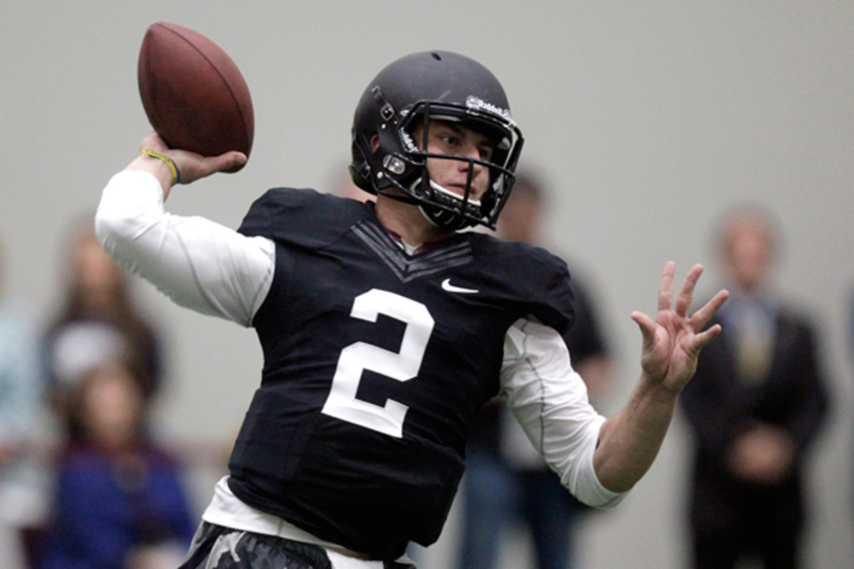 Johnny Manziel pro day at Texas A&M: QB shows off in advance of 2014 NFL draft
