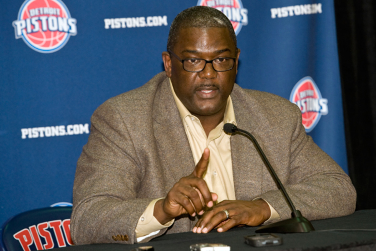 Joe Dumars steps down as president after Pistons' fifth straight