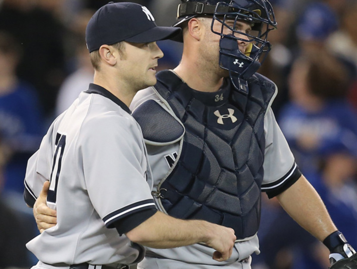David Robertson (left) had converted two saves before hitting the disabled list in early April. Tom Szczerbowski/Getty Images)