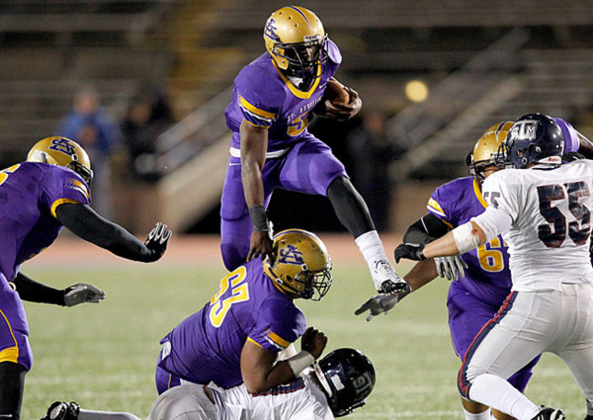 A star at St. Augustine, Leonard Fournette was the Gatorade Louisiana Player of the Year in '12 and '13.