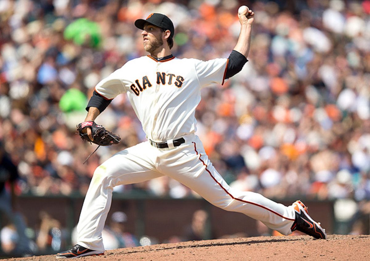 Madison Bumgarner, who finished last season 13-9, is expected to lead the Giants' rotation in 2014.