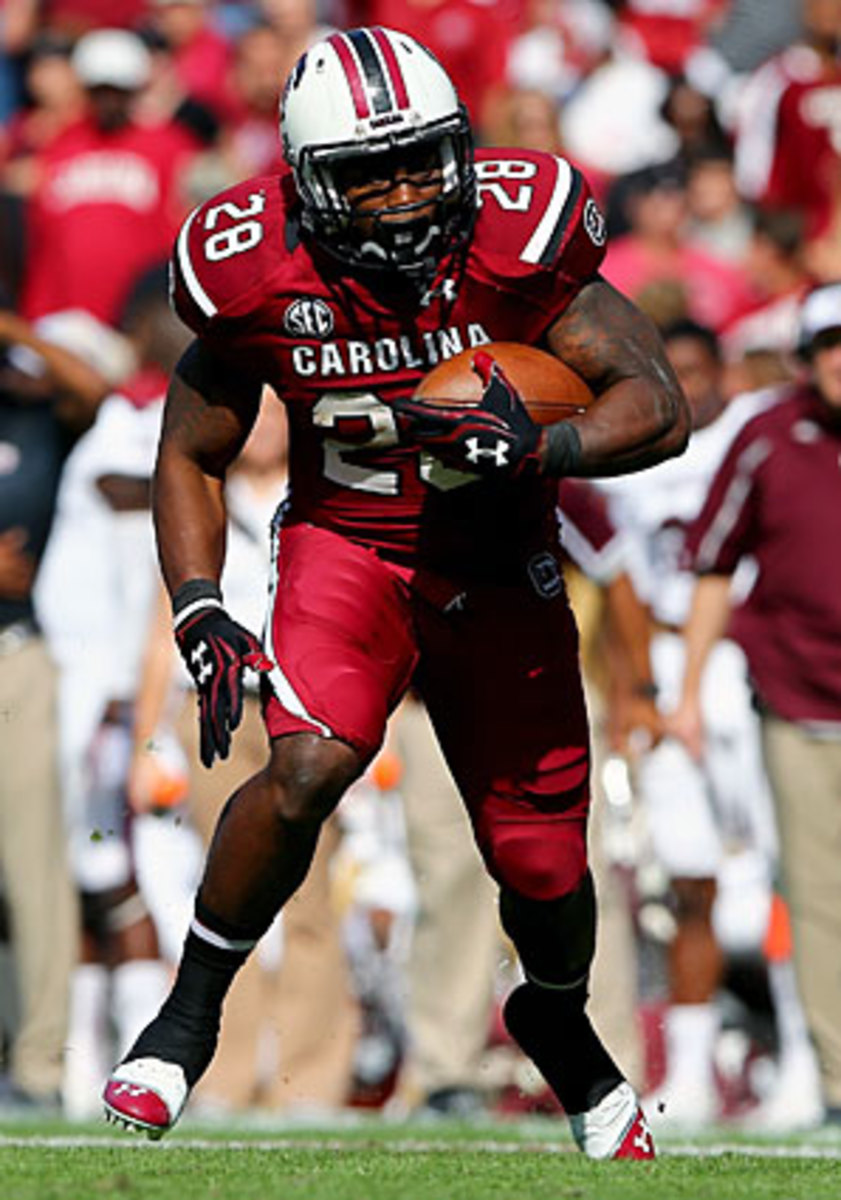 Despite losing stars, South Carolina returns the majority of its roster, including RB Mike Davis.