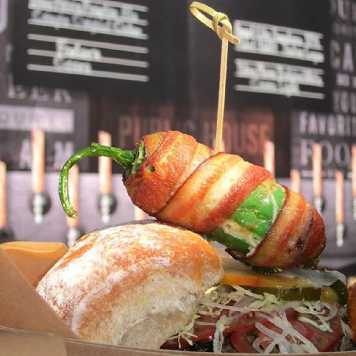 Burgers n Bombs square