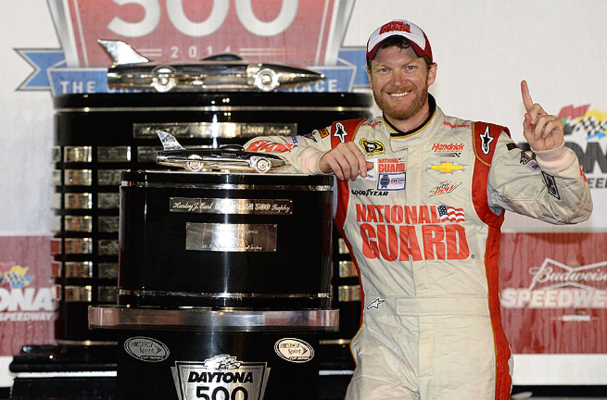 Having struggled since 2006 to get to Victory Lane, Dale Earnhardt. Jr was once again No. 1. 