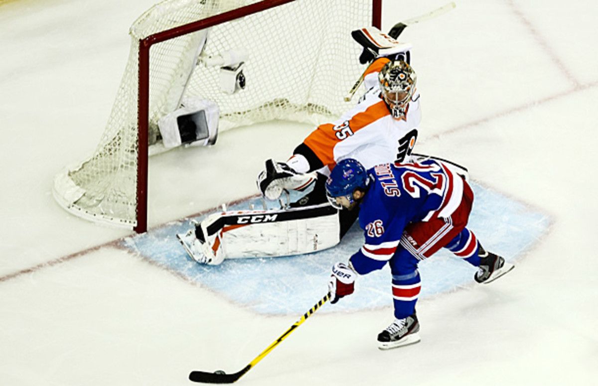 Martin St. Louis and Steve Mason