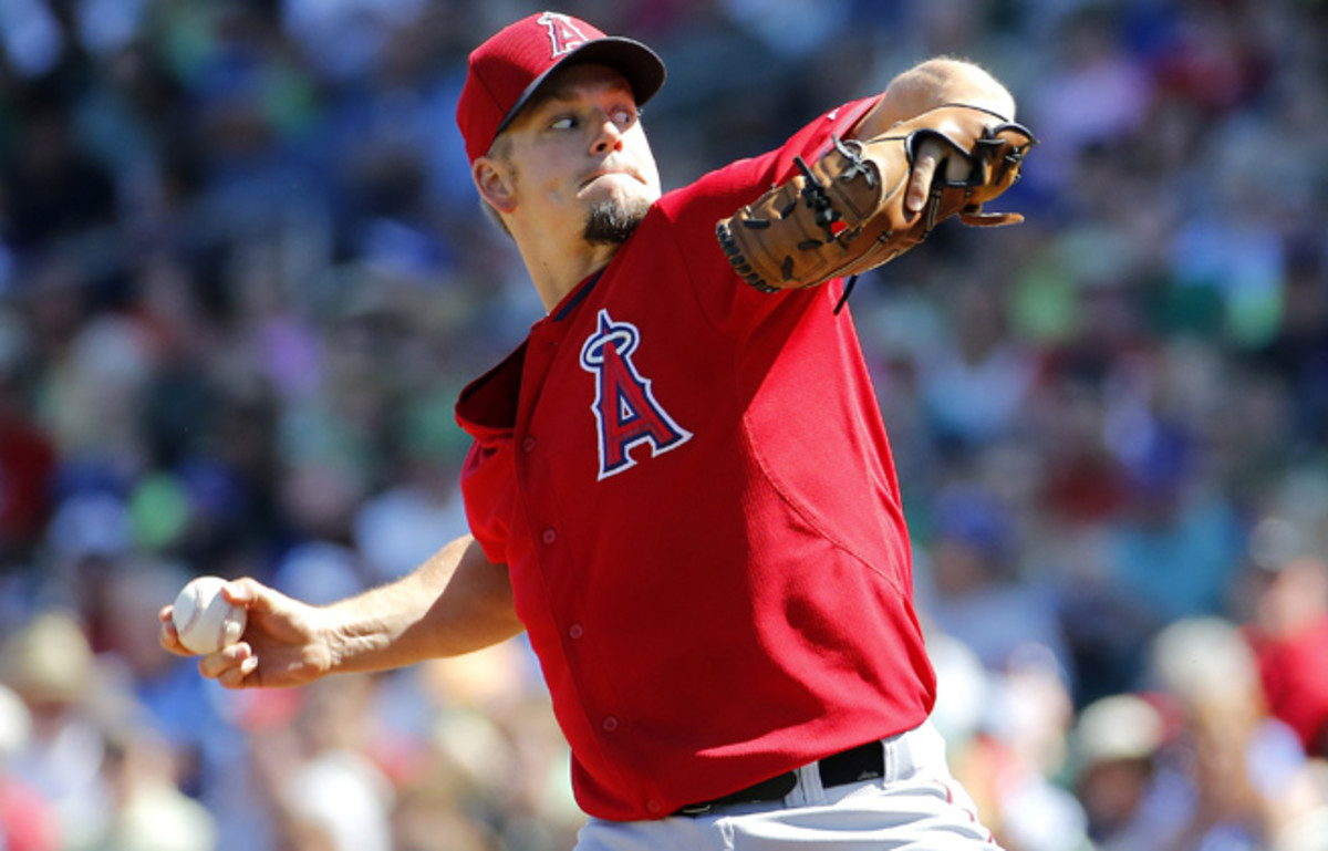 Joe Blaton went 2-14 with the Angels last year and was sent to the bullpen in midseason.