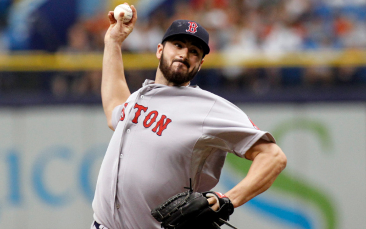 Brandon Workman has a 3.24 ERA in 5 starts for the Red Sox this year. (Brian Blanco/Getty Images)