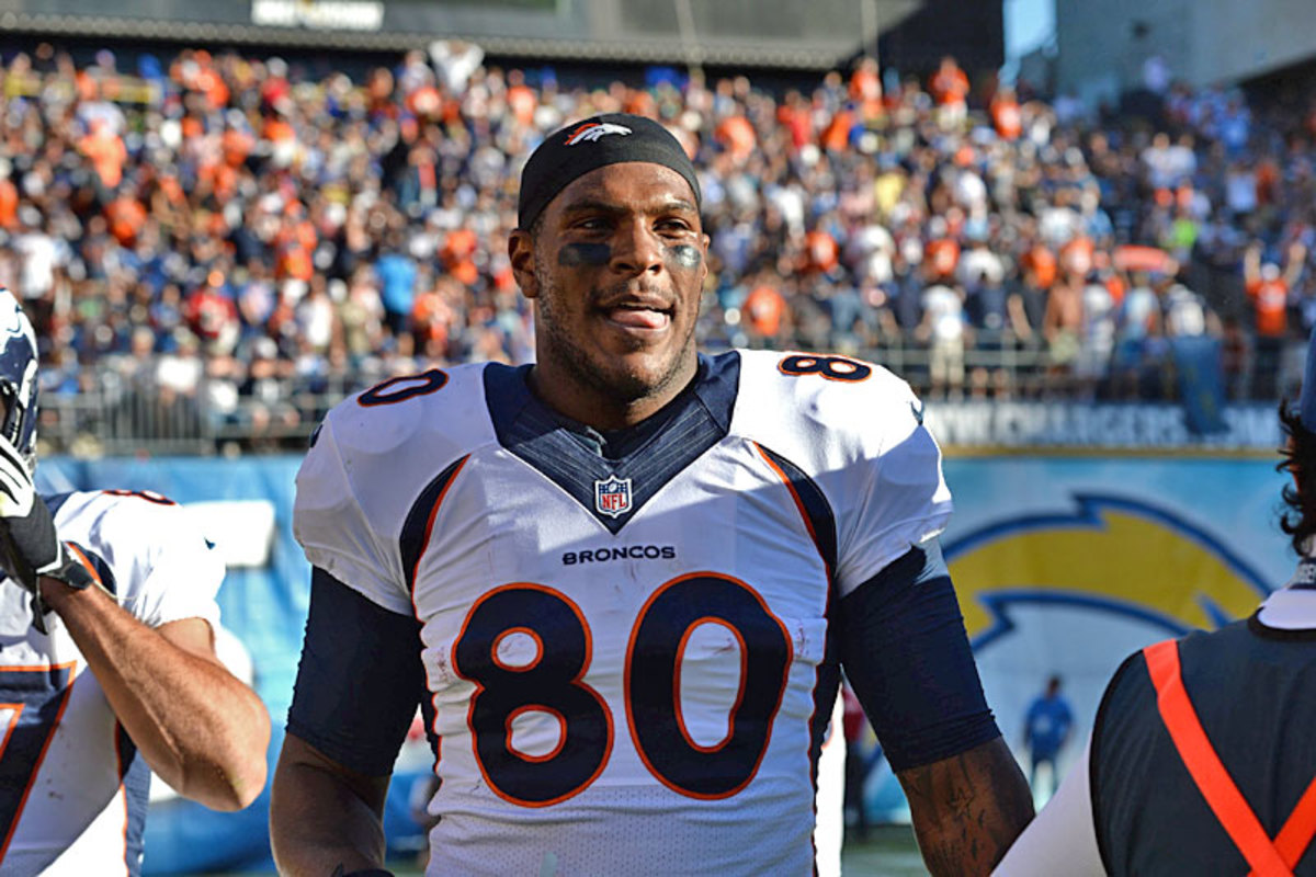 After just one reception over his first two seasons, Julius Thomas had 65 this year. (John W. McDonough/SI)