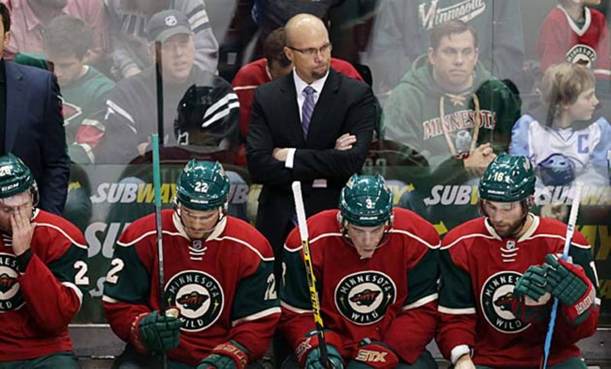 Will Mike Yeo be the next coach to go? He may if the Wild don't get their game together.