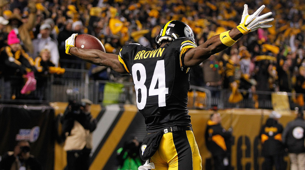 Antonio Brown and the Steelers have big tests the next two weeks: at Cincinnati and vs. Denver.