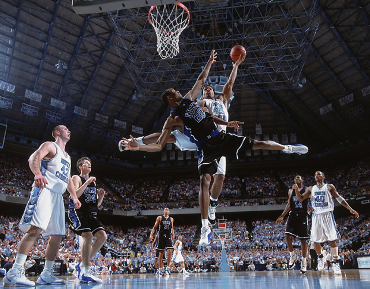 Julius Peppers and Casey Sanders