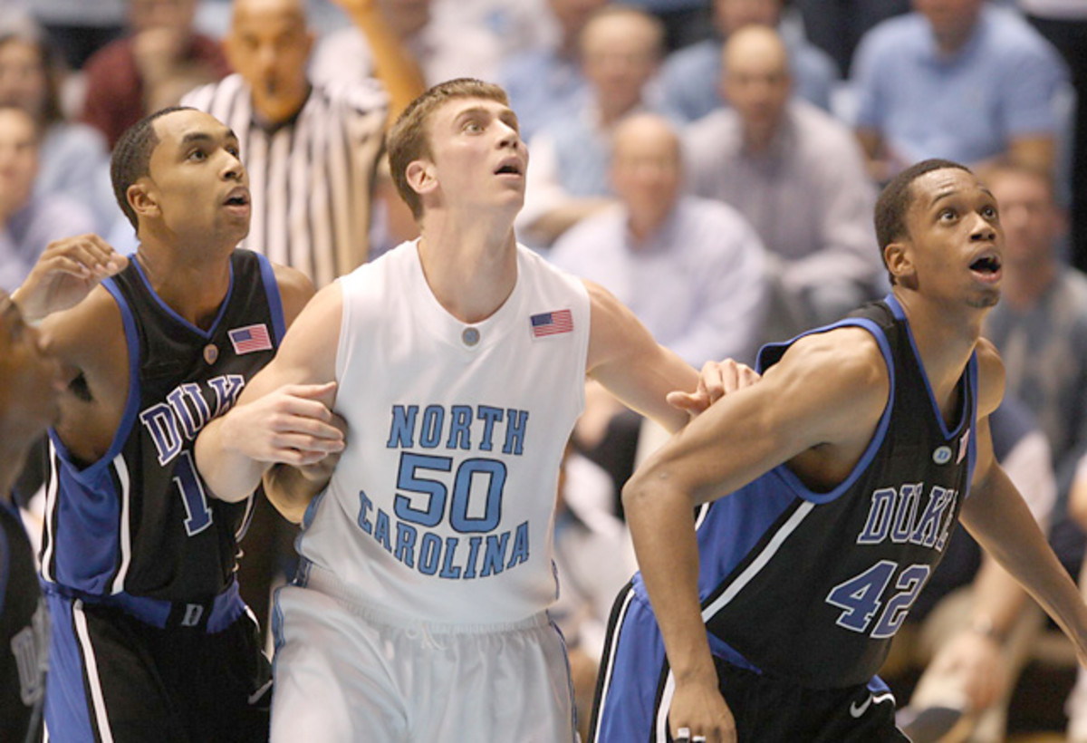 Gerald Henderson, Tyler Hansbrough and Lance Thomas