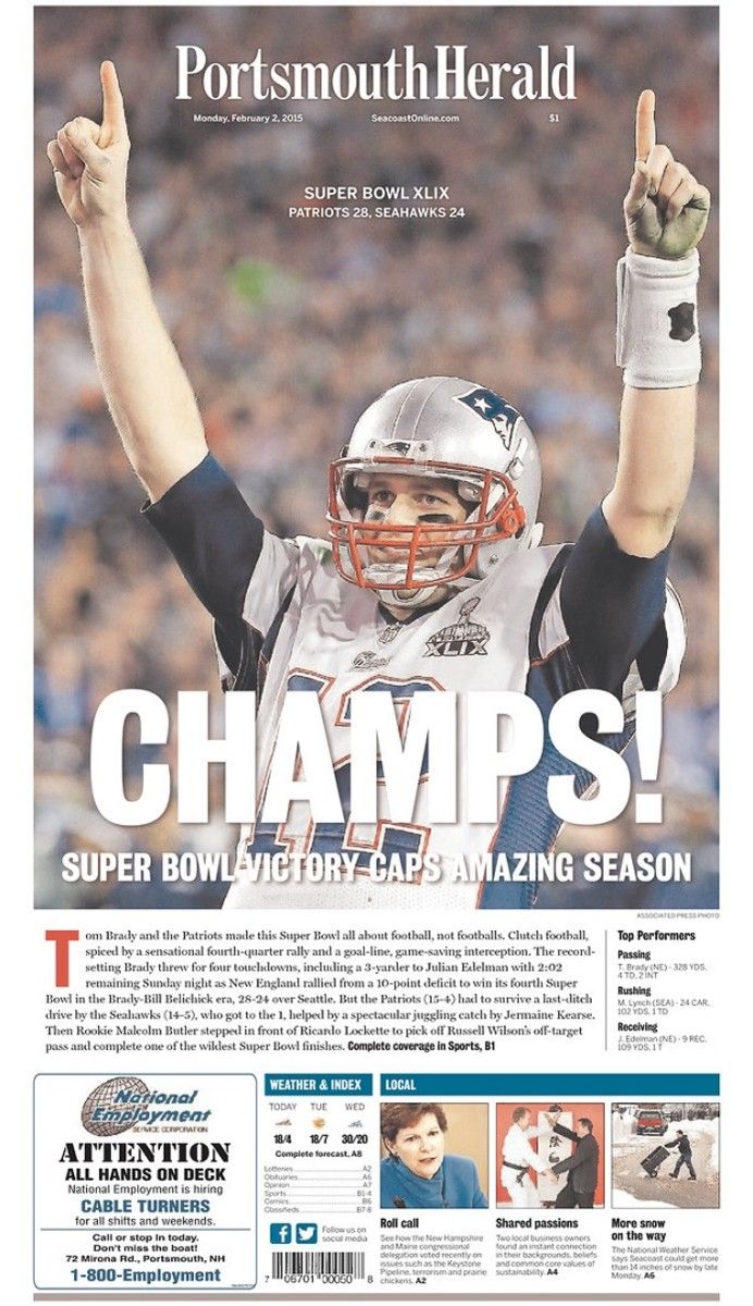 super bowl headlines
