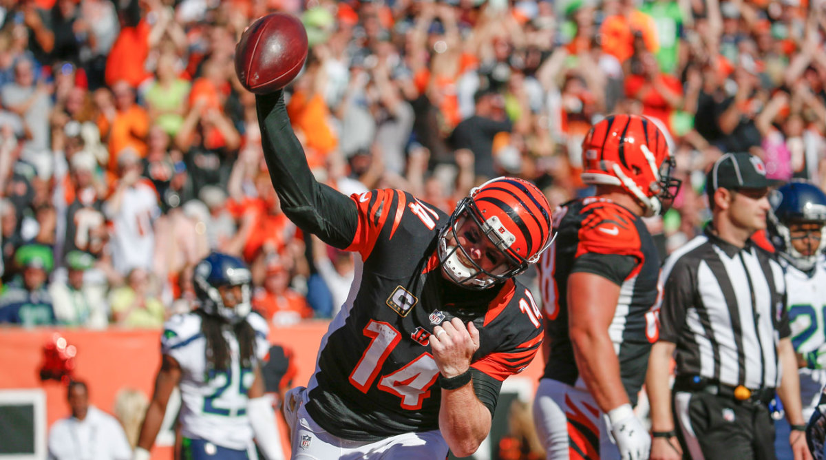 A statement comeback win over Seattle elicited a ferocious spike from the normally subdued Dalton.