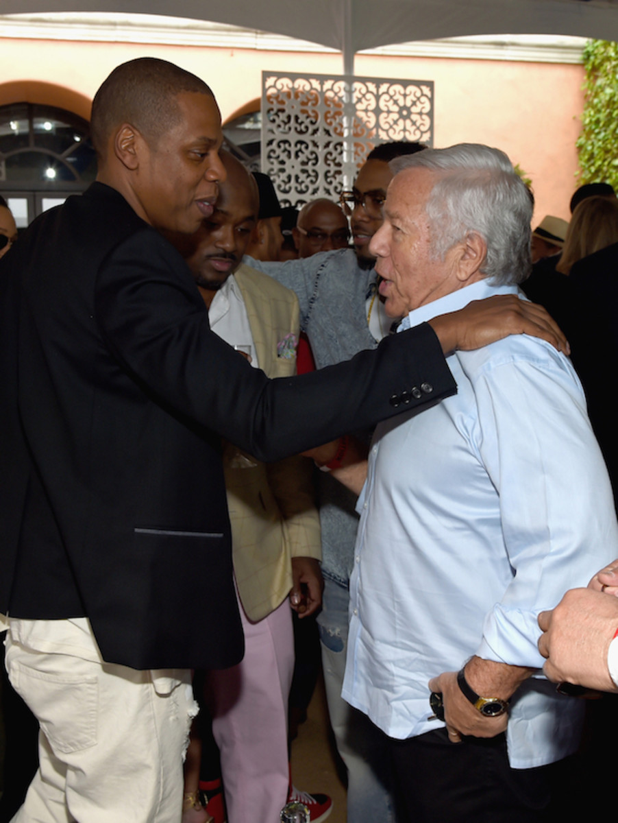 jay-z robert kraft grammys brunch