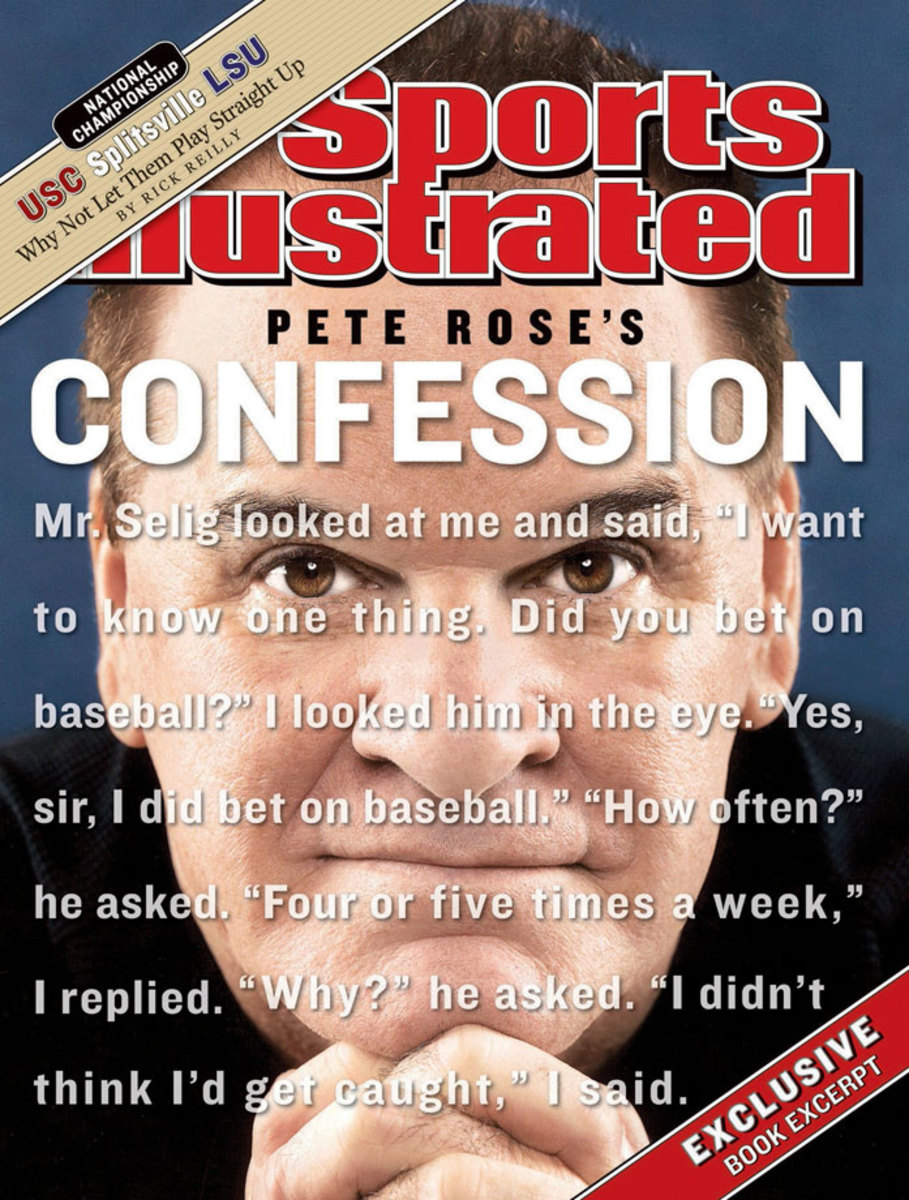 Philadelphia Phillies Pete Rose Sports Illustrated Cover Metal