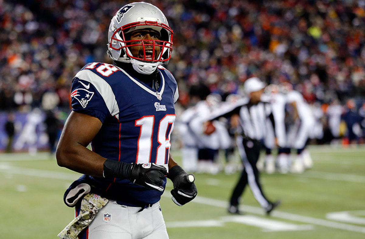 Patriots special-teamer Matthew Slater could make a game-changing play in Super Bowl XLIX. (Jim Rogash/Getty Images)