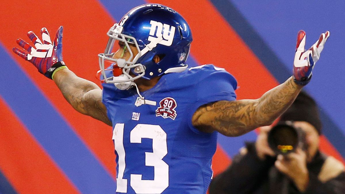 Giants WR Odell Beckham Jr. named offensive rookie of the year - Sports ...