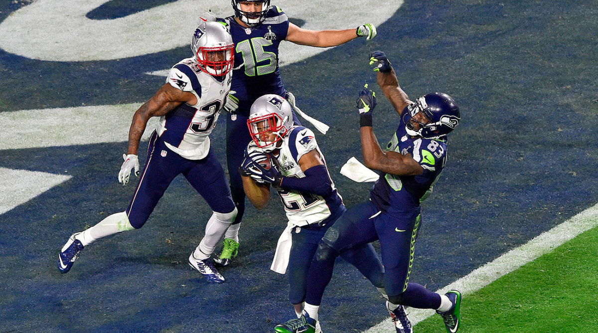 Malcolm Butler's interception (Focus On Sport/Getty Images)