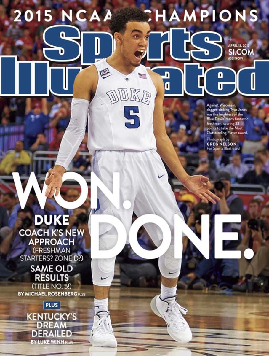 SI cover Duke wins fifth national championship Sports Illustrated