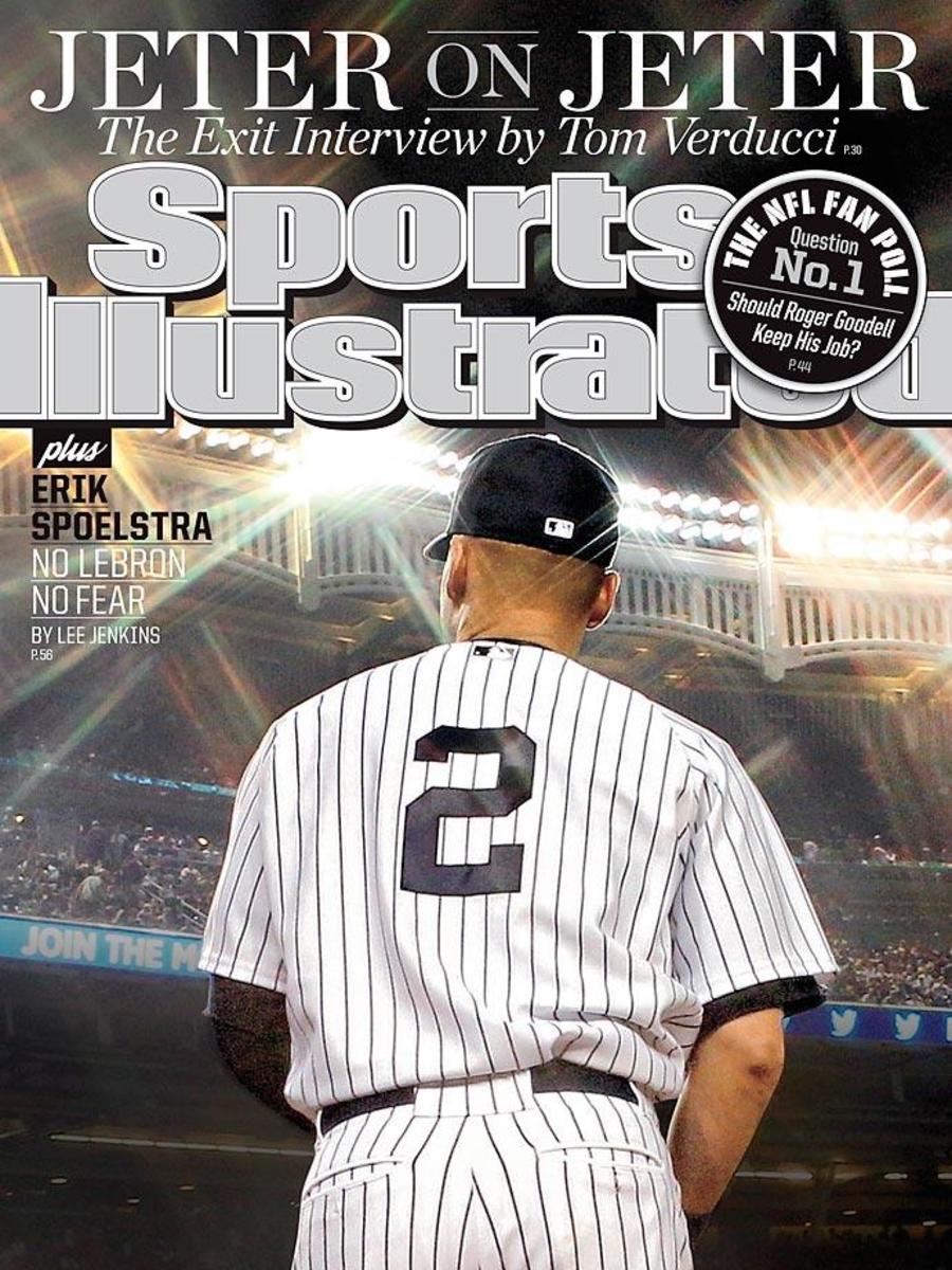 October 21 1996 Derek Jeter New York Yankees First Sports Illustrated NO LABEL 