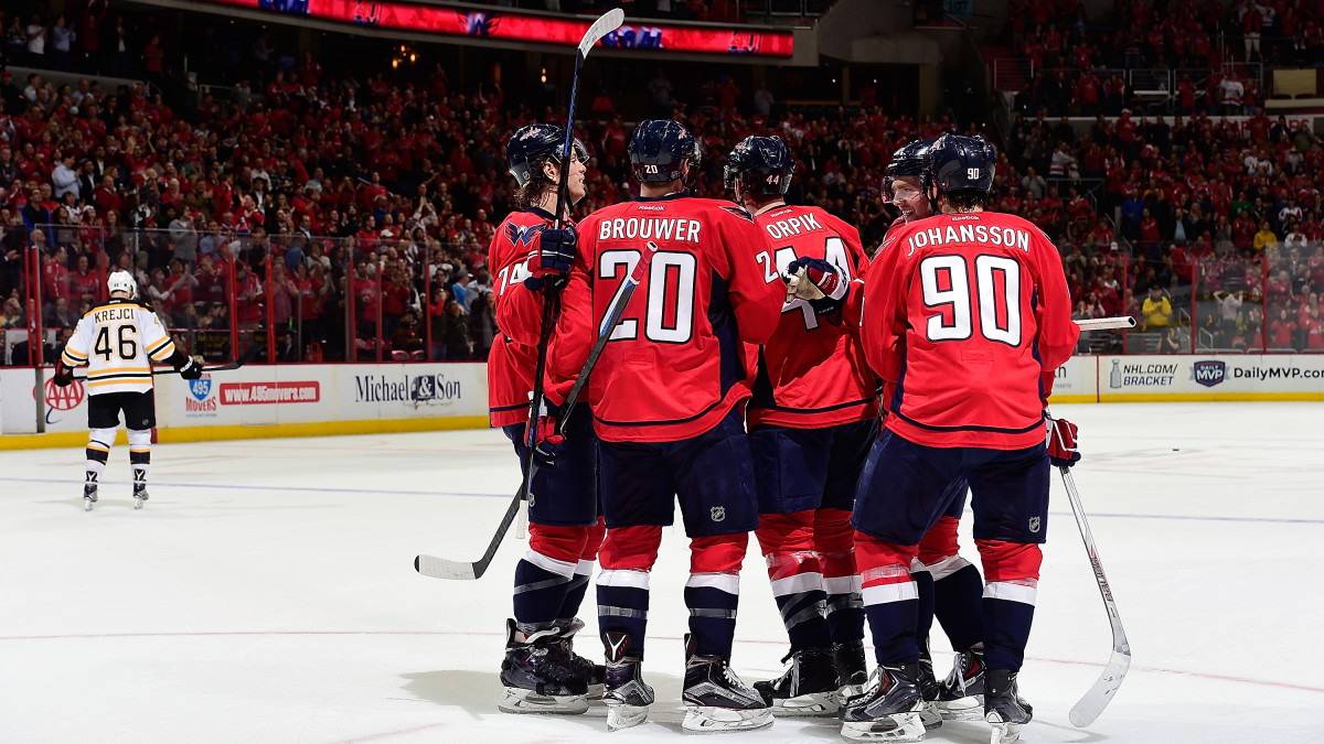Washington Capitals team puts Abe Lincoln on playoff gear Sports Illustrated