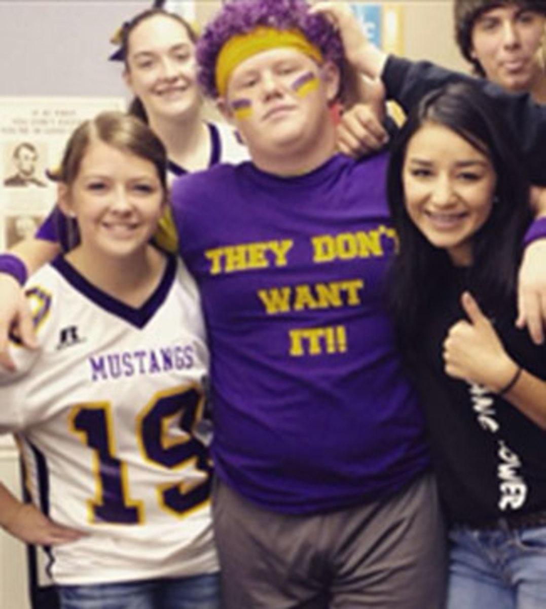 Ben Hamm and classmates.