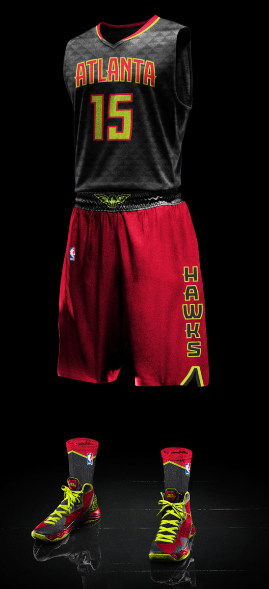 atlanta hawks neon green jersey