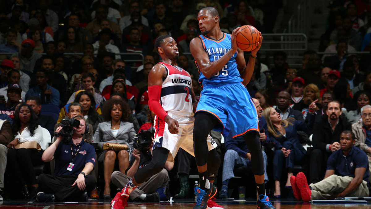 Kevin Durant injury update Strained hamstring for Thunder