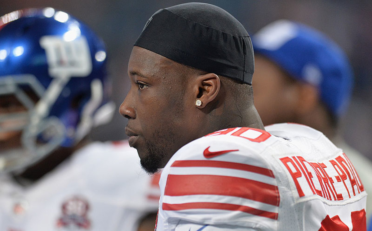 Jason Pierre-Paul reportedly injured his hands in a fireworks accident over the holiday weekend. (Michael Thomas/Getty Images)