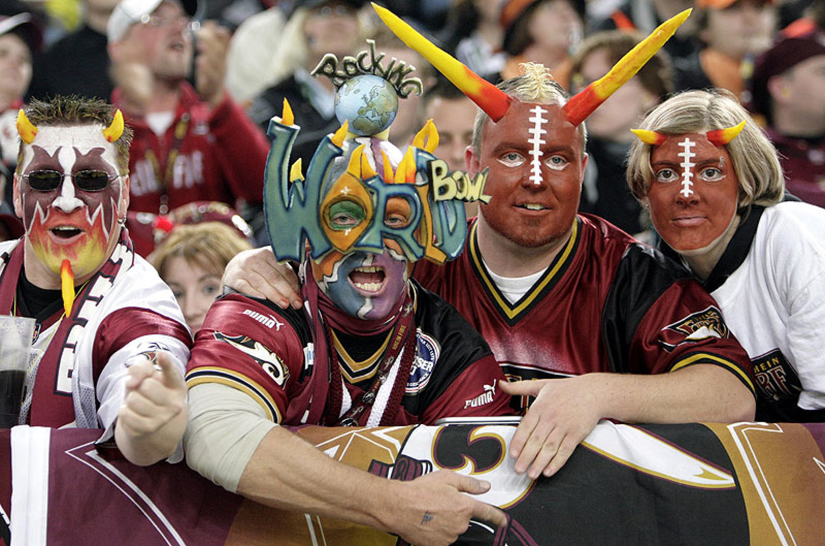 World Bowl XV in 2007 drew 48,000 fans to Commerz-Bank Arena in Frankfurt, Germany. (Martin Meissner/AP)