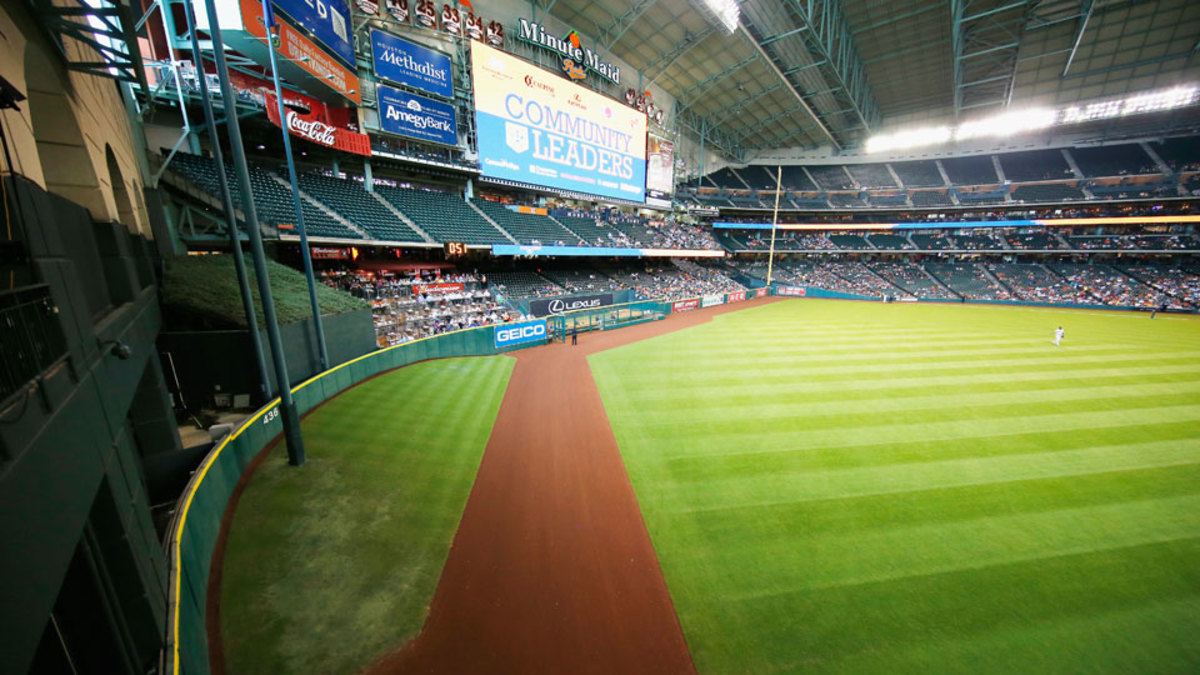 Houston Astros' center field renovations postponed - Sports Illustrated
