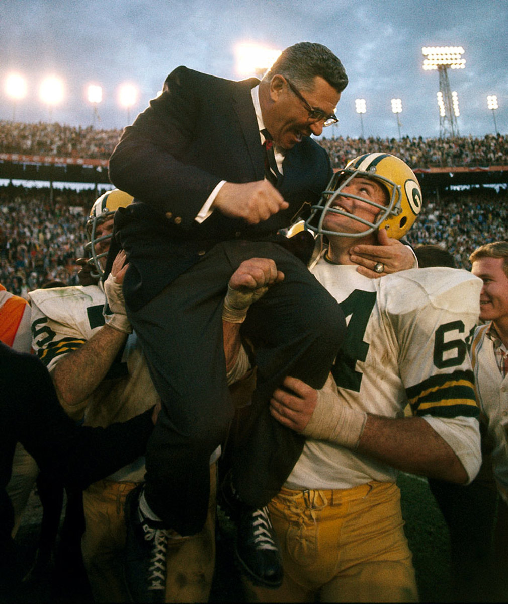 There was a lot of pressure on Vince Lombardi to win those first two Super Bowls against the AFL. Lombardi and the Packers delivered.