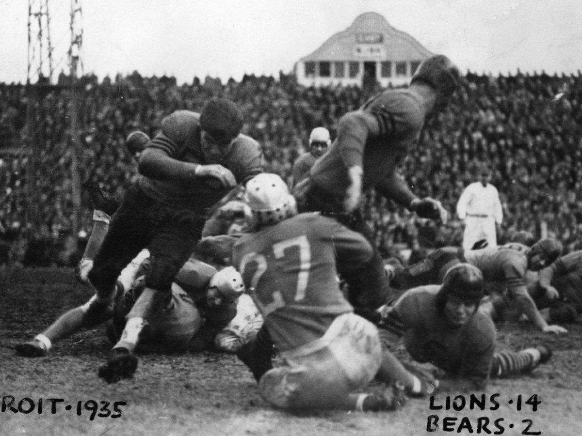 Bears-Lions, 1935. 