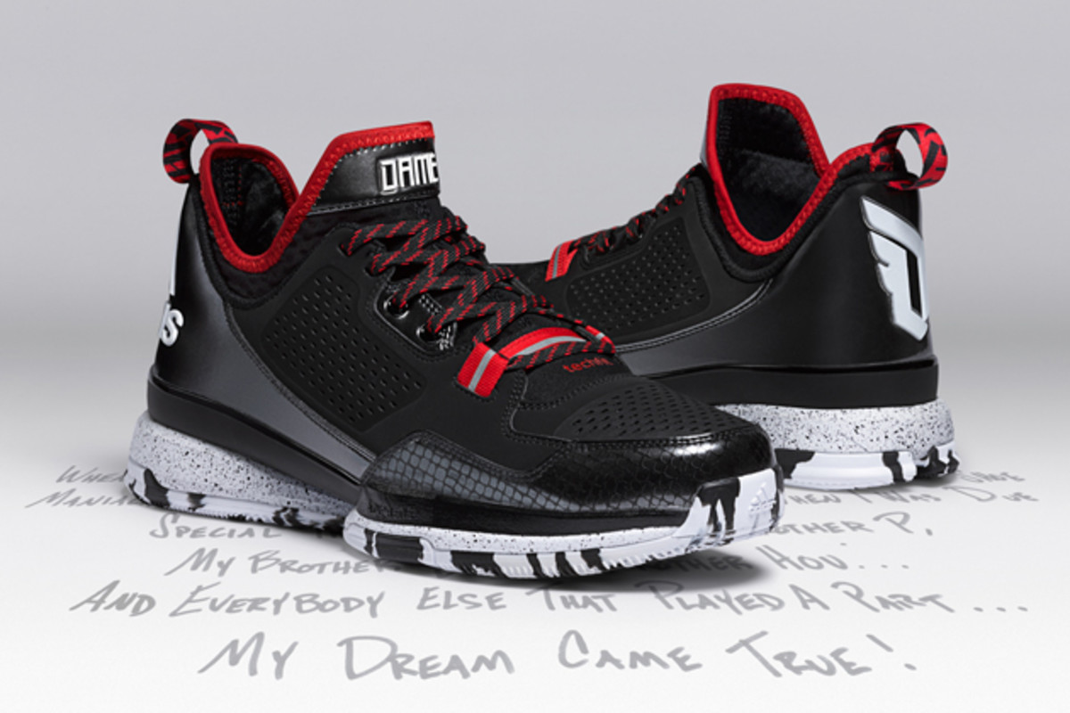 Adidas, Blazers' Damian Lillard unveil 