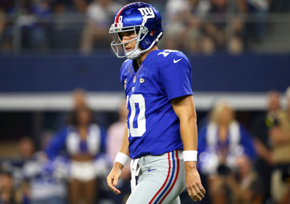 Yes, Eli, you could have been 6-1 if you hadn't insisted on throwing to Preston Parker late in games.