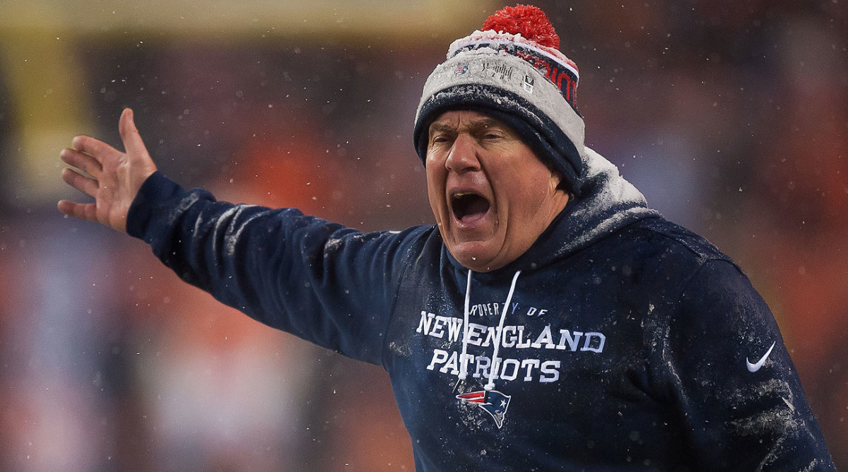 Bill Belichick's Patriots can clinch home-field advantage with a win or Broncos' loss on Sunday.