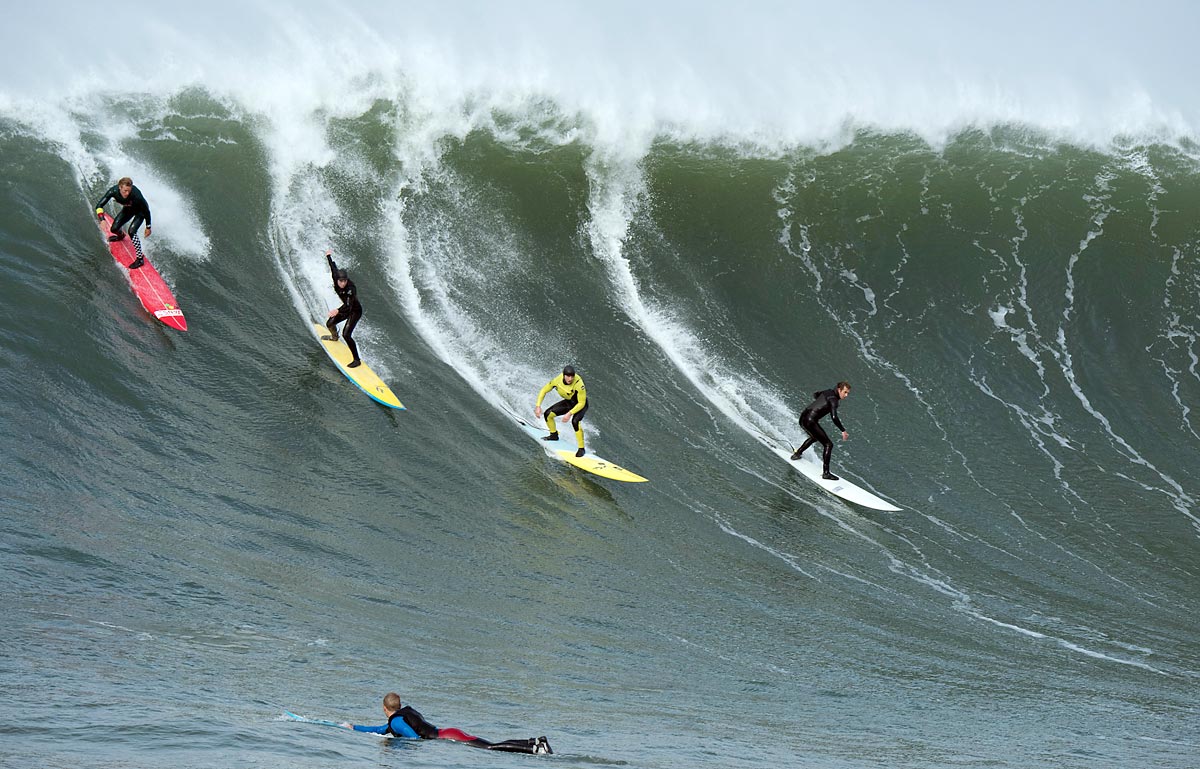 Big wave surfing at Mavericks Sports Illustrated