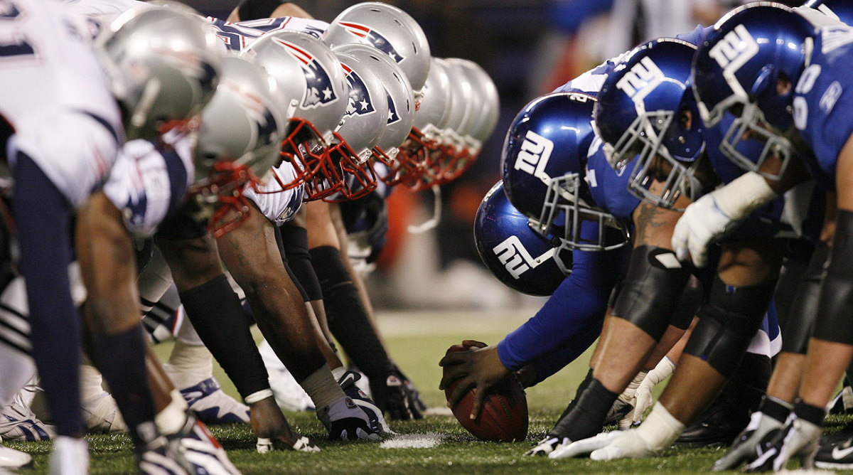 The Giants and Patriots met in the final game of the 2007 season, one month before playing each other again in Super Bowl 42.