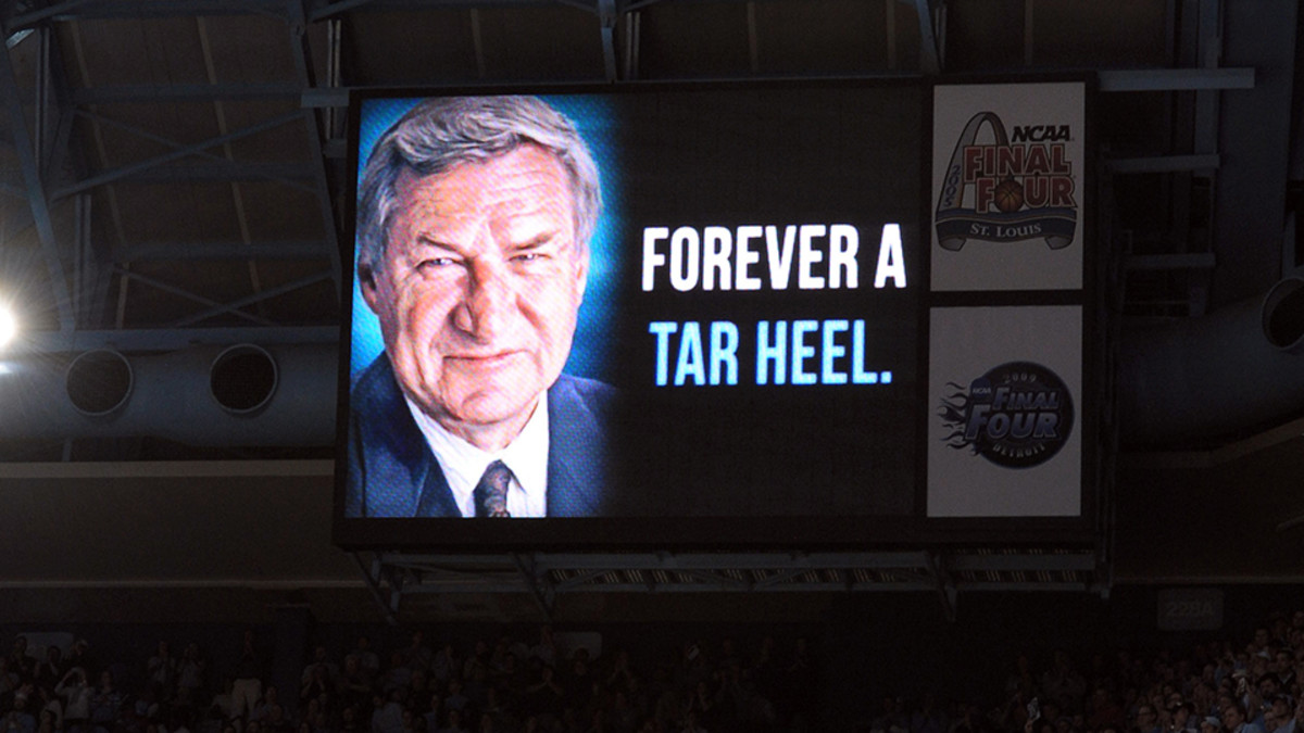 UNC honors Dean Smith by running Four Corners offense Sports Illustrated
