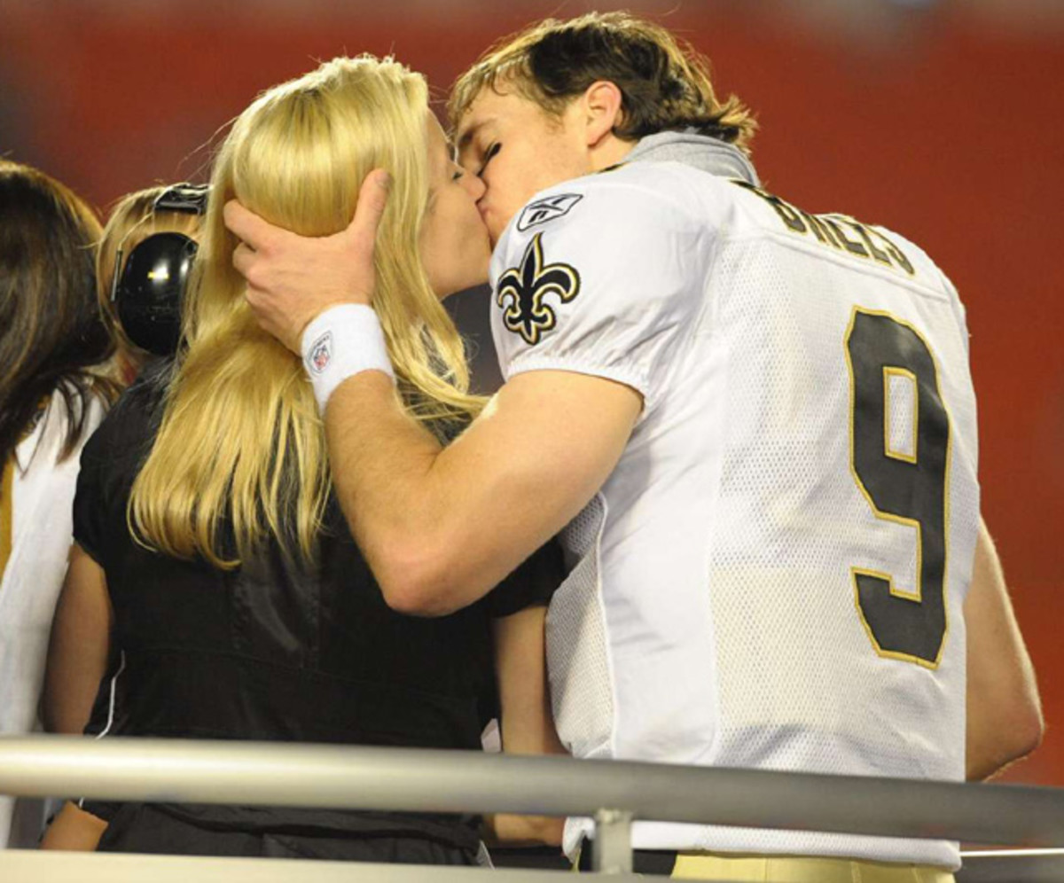 Drew and Brittany Brees