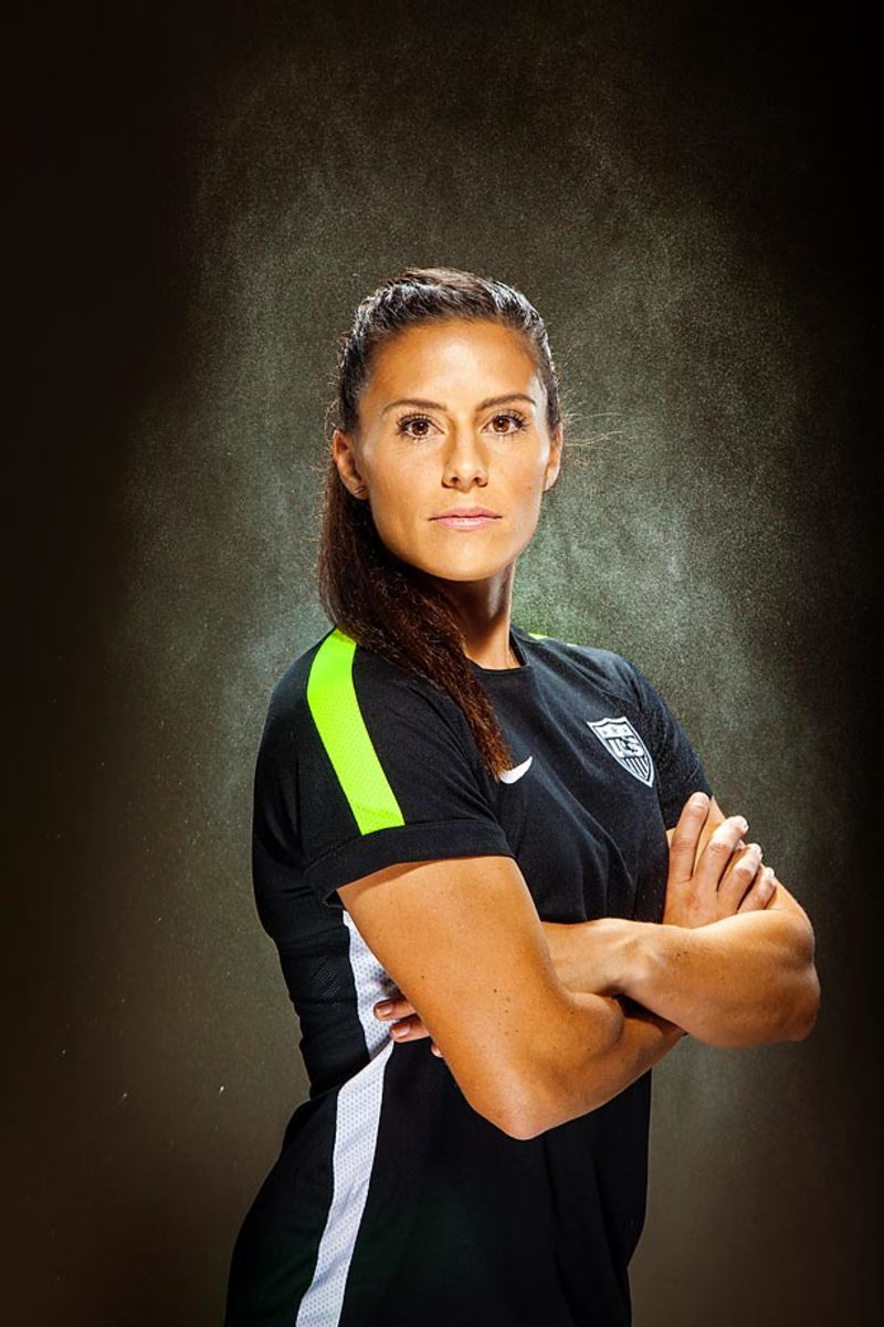 U.S. Women's World Cup team Defender Ali Krieger Sports Illustrated