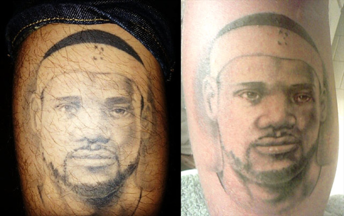 This fullback Michael Jordan tattoo really raises the NBAplayertribute tattoo game Photo