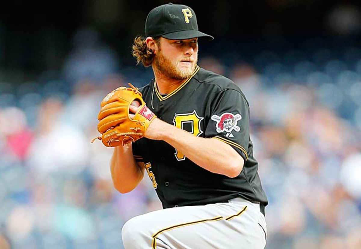 Pirates starting pitcher Gerrit Cole